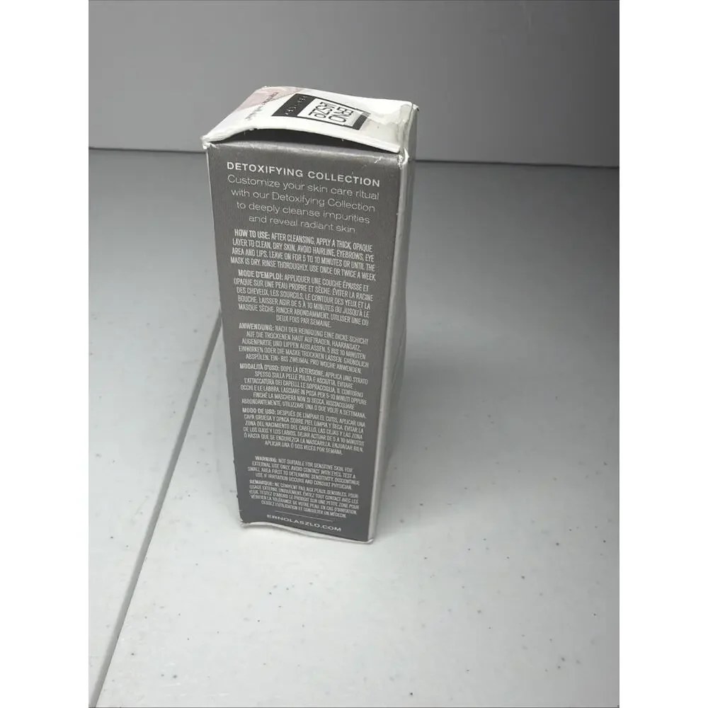 ERNO LASZLO Exfoliate & Detox Pore Cleansing Clay Mask 30ml/1 oz Travel Size NEW